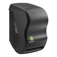 San Jamar Tear-N-Dry EcoLogic T1300REBK Black Towel Dispenser