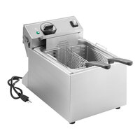 Vollrath CF2-3600-C 10 lb. Standard-Duty Single Well Electric Countertop Fryer - 208/240V; 2,700-3,600W (Canadian Use Only)