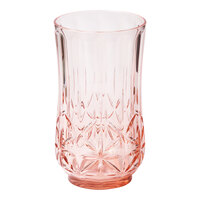 Sophistiplate Traditional 21 oz. Blush SAN Plastic Tumbler - 24/Case