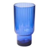 Sophistiplate Modern 22.3 oz. Cobalt Blue SAN Plastic Tumbler - 24/Case