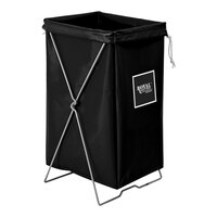 Royal Basket Trucks 30 Gallon Black Vinyl Hamper Kit R00-KKX-HBK