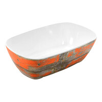 Dalebrook by BauscherHepp Tura 1/4 Size Rustic Orange Melamine Crock TWD7714OR