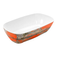 Dalebrook by BauscherHepp Tura 1/3 Size Rustic Orange Melamine Crock TWD7713OR