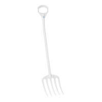 Vikan 50 3/16" White Hygiene Fork 56905