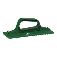 Vikan 55102 9" Green Handheld Scrub Pad Holder