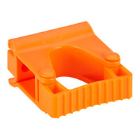 Vikan 10137 3" Orange Grip Band Hygienic Wall Bracket