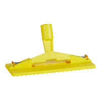 Vikan 55006 9" Yellow Scrub Pad Holder