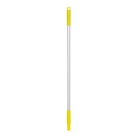 Vikan 29316 33 1/8" Yellow Threaded Aluminum Handle