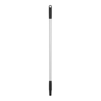 Vikan 29319 33 1/8" Black Threaded Aluminum Handle