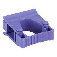 Vikan 10138 3" Purple Grip Band Hygienic Wall Bracket