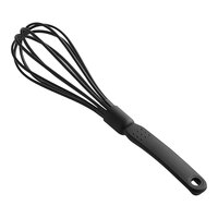 Choice 12" Black Heat-Resistant Nylon Piano Whip / Whisk