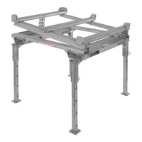 Vestil Stainless Steel Intermediate Bulk Container Tilt Stand with Adjustable Legs and 5-Degree Maximum Tilt Angle IBC-TLT-FPL-SS - 4,4000 lb. Capacity