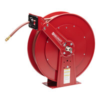 Reelcraft 81075 OLP Series 80000 3/8" x 75' Ultimate-Duty Dual Pedestal Hose Reel