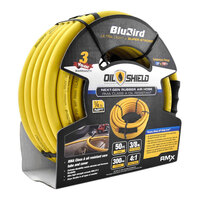 BluBird OilShield Next-Gen 3/8" x 50' Oil-Resistant Rubber Air Hose OS3850