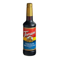 Torani Chocolate Macadamia Nut Flavoring Syrup 750 mL Plastic Bottle