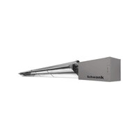 Schwank duraSchwank 30' Single-Stage Tube Heater with Powder-Coated Burner Enclosure and Aluminized Steel Tube / Reflector SPW-130-30-AN - 130,000 BTU