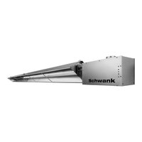 Schwank duraSchwank 60' Single-Stage Tube Heater with Stainless Steel Burner Enclosure and Tube / Reflector STWS-200-60-AN - 200,000 BTU