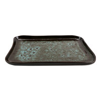 cheforward by GET Graupera Stone Heart 11 13/16" x 7 7/8" Turkey Terracotta Tray - 10/Case