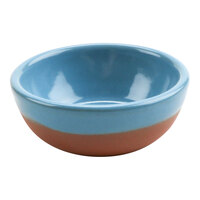 cheforward by GET Graupera Stone Heart 2.19 oz. Blue Terracotta Bowl - 24/Case