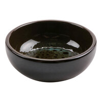 cheforward by GET Graupera Stone Heart 16.9 oz. Turkey Terracotta Deep Bowl - 8/Case