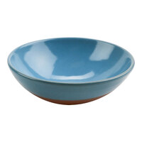 cheforward by GET Graupera Stone Heart 16.2 oz. Blue Terracotta Bowl - 12/Case