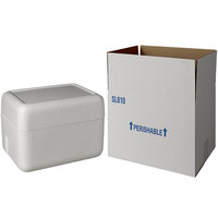 Insulated Shipping Box with Foam Cooler 11 3/8" x 8 3/4" x 8" - 1 1/2" Thick - 48/Pallet