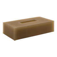 room360 Nassau Nutmeg Rectangular Tissue Box Cover RTB020BRR21 - 4/Pack