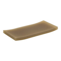 room360 Nassau 8" x 4" Nutmeg Resin Amenity Tray RTR026BRR13 - 12/Case