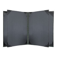 H. Risch, Inc. HAR-6V Harley 8 1/2" x 11" Customizable Green 6 View Menu Cover