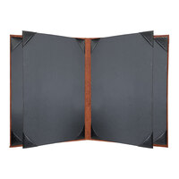 H. Risch, Inc. HAR-6V Harley 8 1/2" x 11" Customizable Butterscotch 6 View Menu Cover