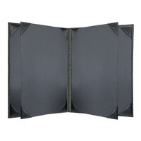 H. Risch, Inc. HAR-6V Harley 5 1/2" x 8 1/2" Customizable Green 6 View Menu Cover