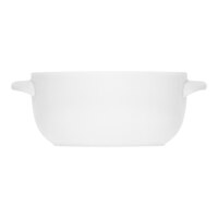 Bauscher by BauscherHepp Luzifer 12.9 oz. Bright White Round Porcelain Casserole Dish - 36/Case