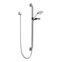 Delta Faucet RPW336HDF Shower Head and 36" Grab Bar