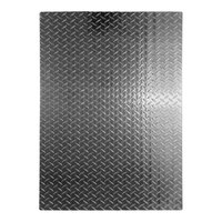 Ashland PolyTrap HDCV-35 31 7/8" x 21 1/4" x 1/4" Diamond Plate Cover for APLI-25-3 and 4835