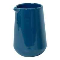 Front of the House Bevel 16 oz. Lapis Porcelain Pourer - 6/Case