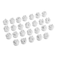 Ateco 26-Piece Plastic Alphabet Plunger Cutter Set 5870