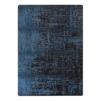 Joy Carpets Kid Essentials Coastal Canvas Deep Water Rectangle Area Rug