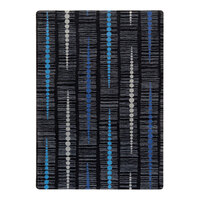 Joy Carpets Kid Essentials Recoil Sapphire Rectangle Area Rug