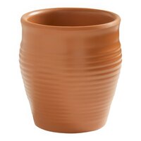 American Metalcraft Marra 6 oz. Terracotta Round Melamine Pot