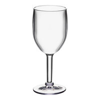 Choice 8 oz. Plastic Wine Glass - 24/Case