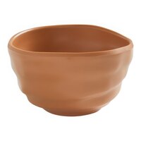 American Metalcraft Marra 6 oz. Terracotta Round Melamine Bowl