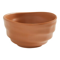 American Metalcraft Marra 10 oz. Terracotta Round Melamine Bowl