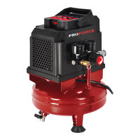 ProForce 1 Gallon Portable Oil-Free Vertical Steel Single-Stage Pancake Air Compressor VNF0000101 - 0.3 hp, 120V