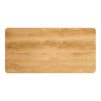 Lancaster Table & Seating 30" x 60" Rectangular Thermo-Formed MDF Table Top with Maple Finish