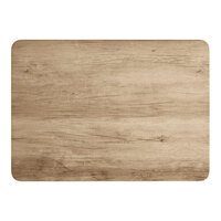 Lancaster Table & Seating 30" x 42" Rectangular Thermo-Formed MDF Table Top with Gray Wood Finish