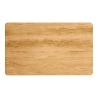Lancaster Table & Seating 36" x 60" Rectangular Thermo-Formed MDF Table Top with Maple Finish