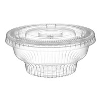 Choice 5 oz. Clear Plastic Dessert Cup with Flat Lid - 50/Pack