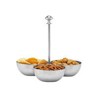 Hepp by BauscherHepp Excellent 6 5/8" 3-Compartment Stainless Steel Snack Stand