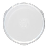 Tossware 2 1/2" Large Lid with Straw Slot for POP Glasses - 252/Case