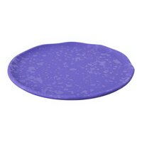 Dalebrook by BauscherHepp Mineral 8" Blue Crackle Melamine Plate - 6/Case